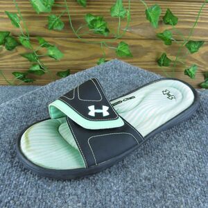 Under Armour Women's 4-D Foam Slide Green‎ Synthetic Size 10M Used 2025